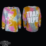 TIE DYE TRAP DEPT. L/S POCKET SHIRT