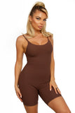 Sarah Ribbed Romper