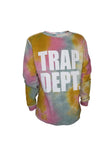 TIE DYE TRAP DEPT. L/S POCKET SHIRT