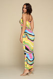 Porcha Color Wave Tube Dress