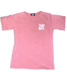 FASHION x TRAP DISTRESSED TEE DUST PINK