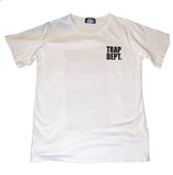 FASHION x TRAP DISTRESSED TEE IVORY